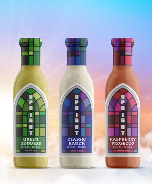 Upright Dressing - developed by Molly Mills Creative