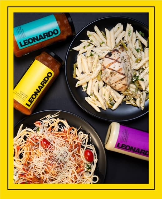 Leonardo Sauce - developed by Molly Mills Creative